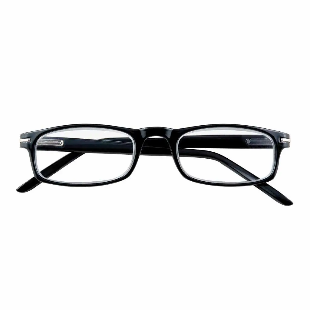 Black Rectangular Readers ( +3.00 ) 1