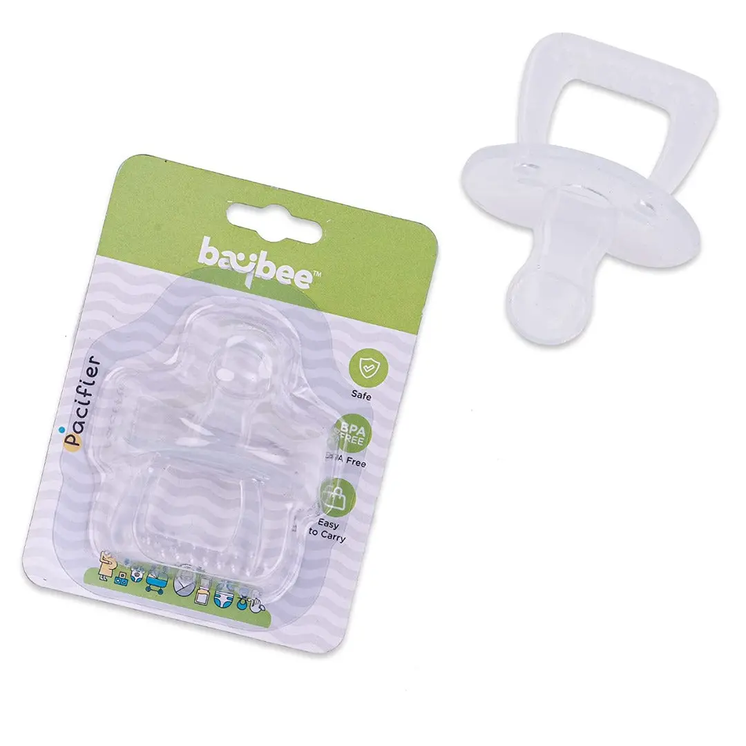 Ultra Soft Silicone Pacifiers For Babies, Anti-Colic & Bpa Free Baby Nipples, Orthodontic Pacifiers For Infants (Pack Of 2) 1