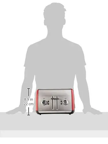 Kitchenaid Kmt4115er Toaster With Manual High-Lift Lever, Empire Red 1