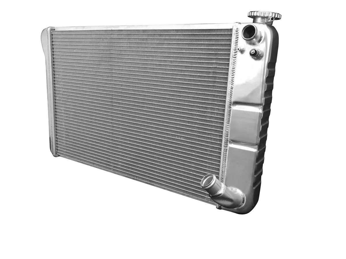 1967-1972 Chevrolet C10 Ls Swap Radiator - Natural/Manual 1