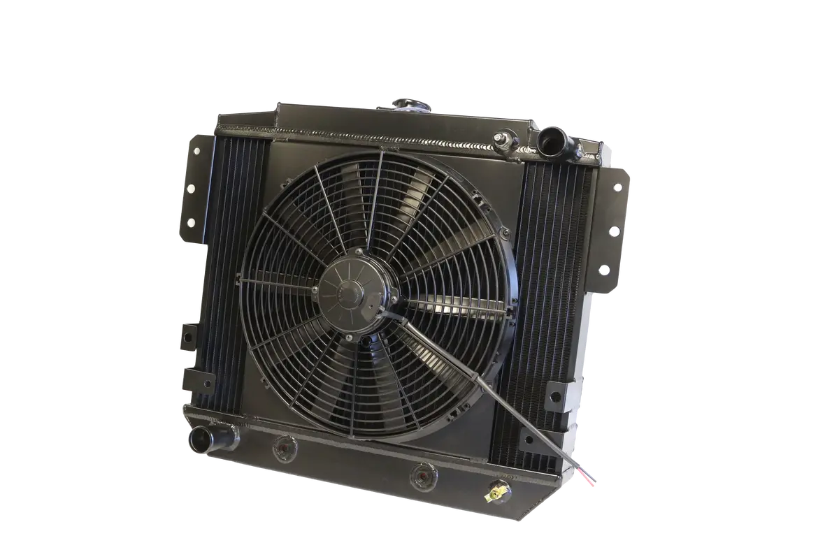 OEM-Matched Radiator for 1974–1978 Mustang – Top Right / Bottom Left Layout - Image 8