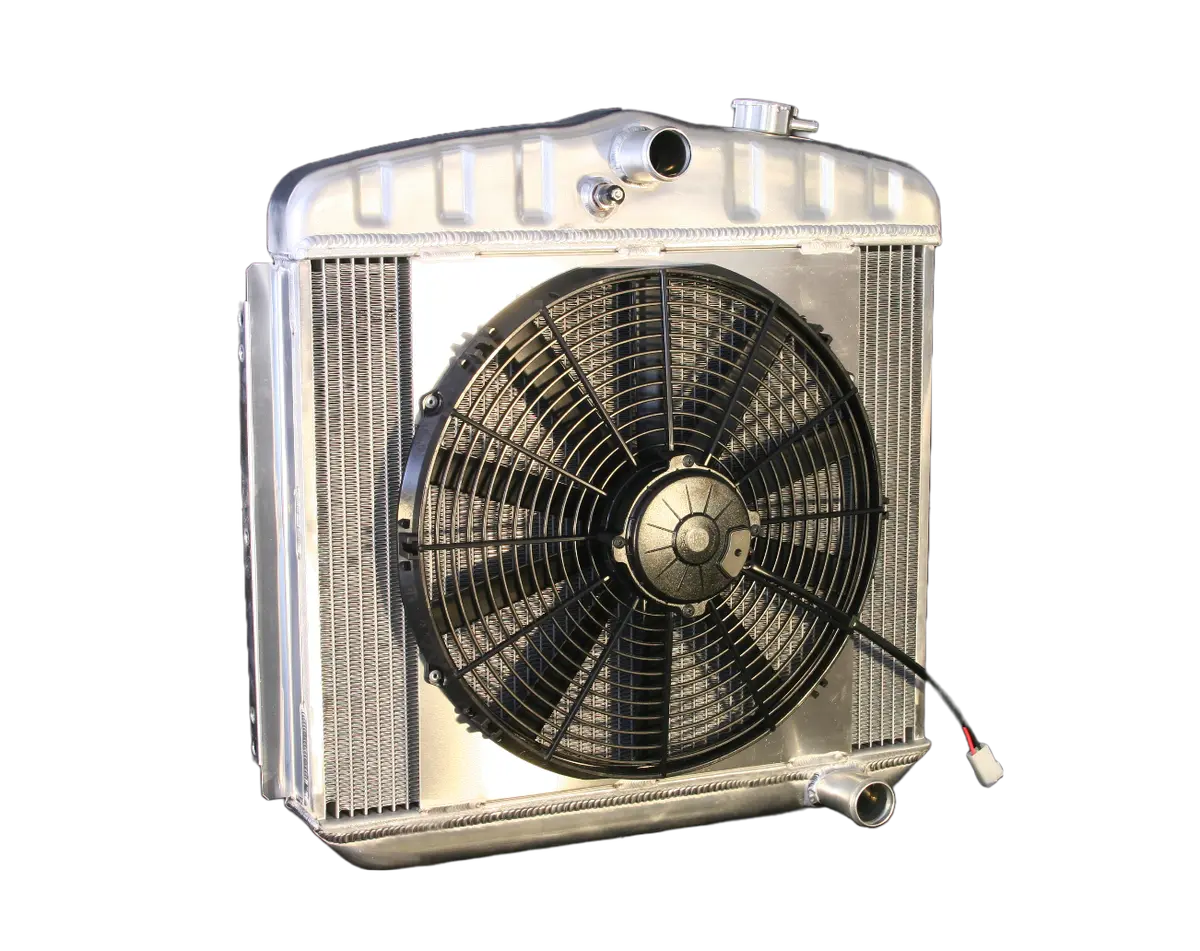 1955-1957 Chevy Bel Air Ls Swap Radiator (6 Cyl Mount) 1