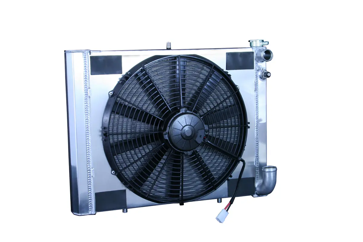 1961-1962 C1 Corvette Ls Swap Radiator - Pro Series 2