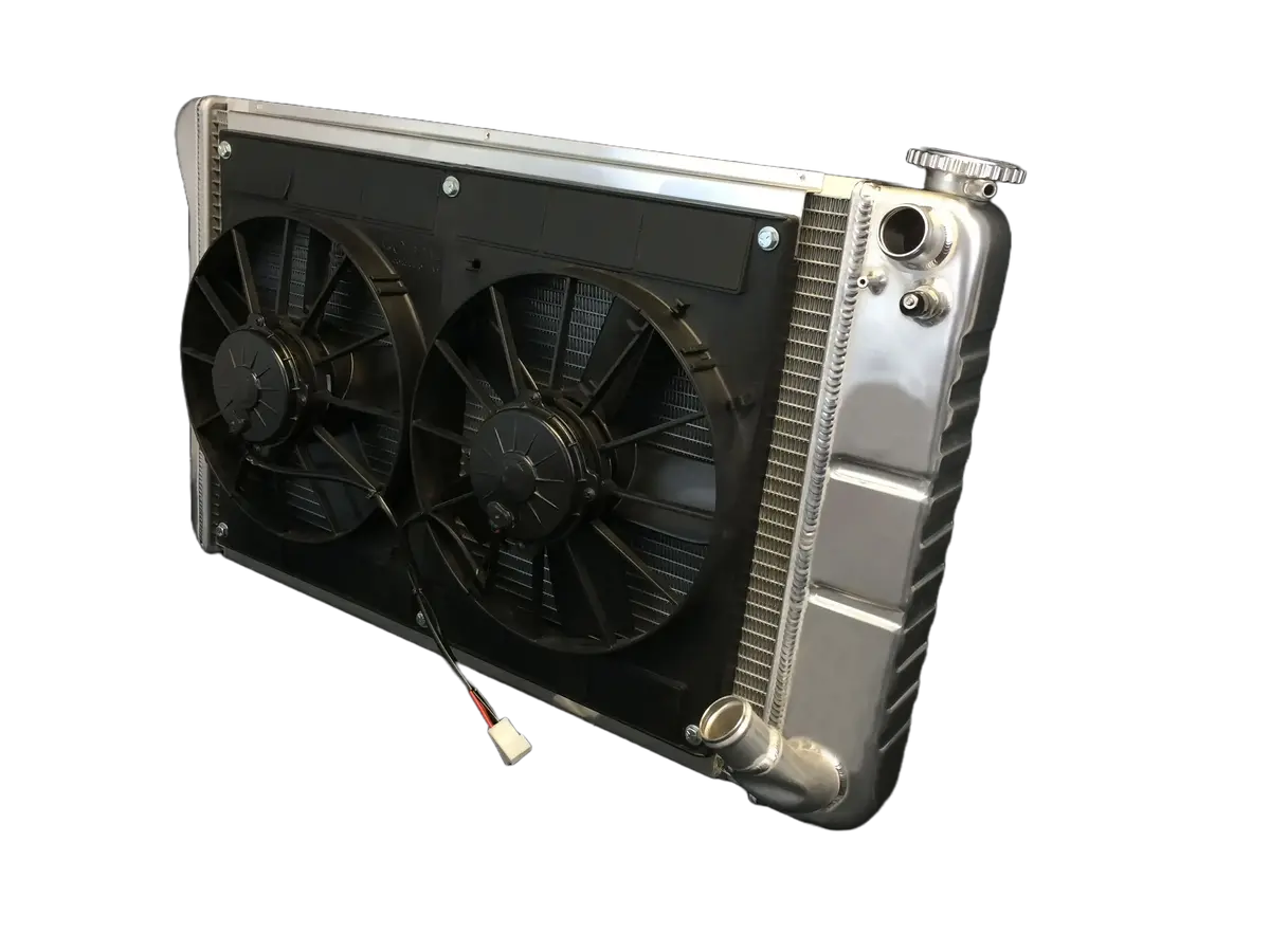 1969-1972 C3 Corvette Small Block With U-Bracket Ls Swap Radiator 1