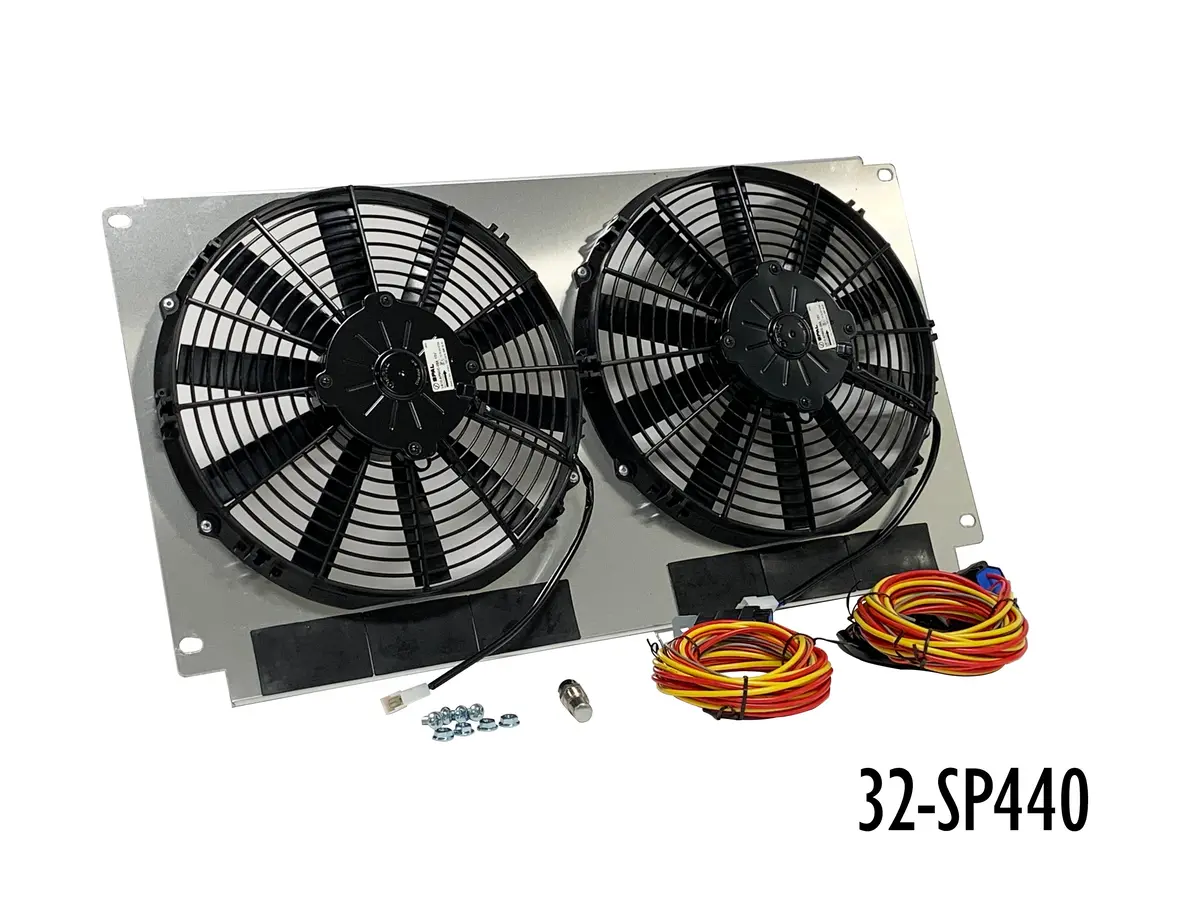 1964-1967 Chevelle Direct Fit® Dual Fan Kit 32-Sp440 1