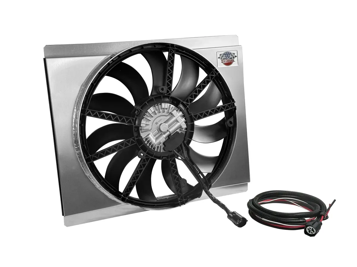 19" Fox Body Mustang Brushless Fan Kit 1
