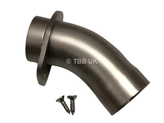 Genuine 2011>2022  Gas Gas Pro Racing St/St Exhaust Muffler Tip With Fixings 1