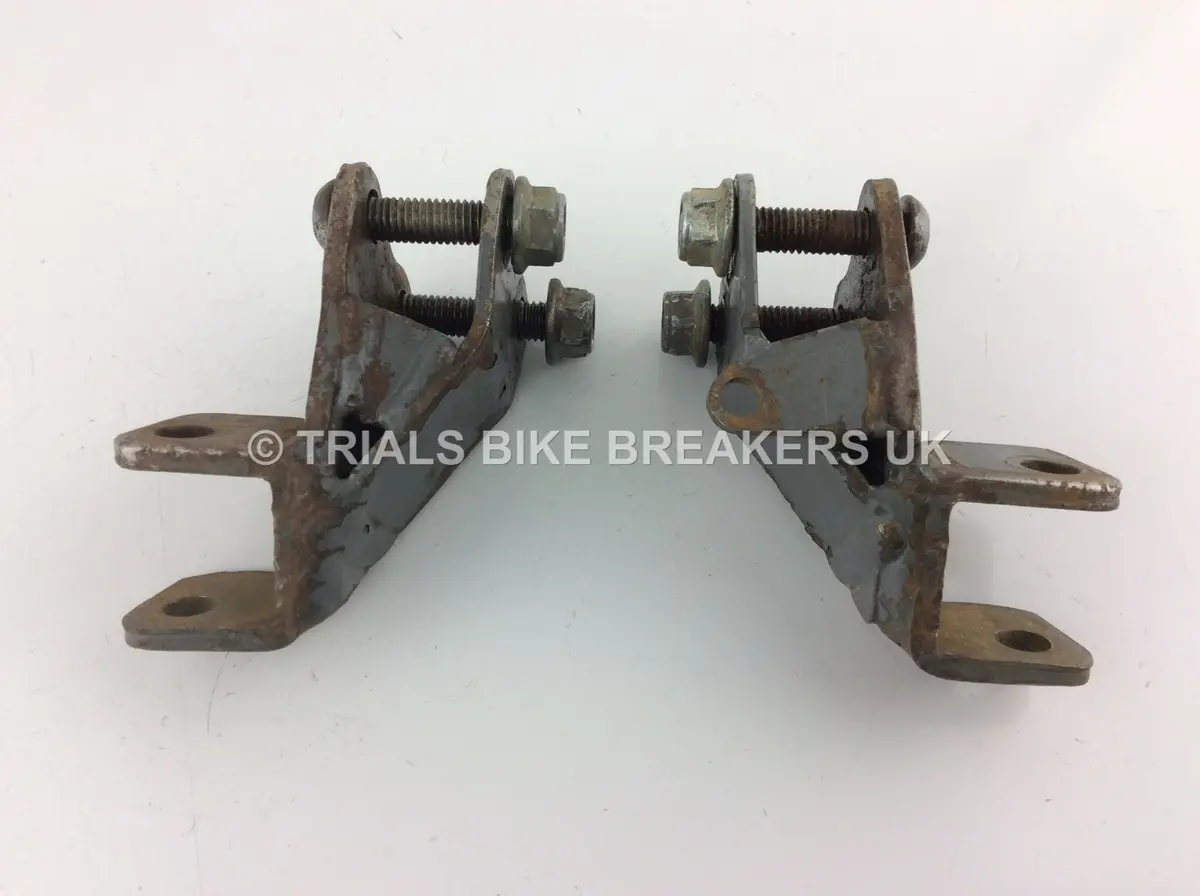 Genuine Used Montesa Cota 315R Footpeg Brackers Hangers 1Pr 1