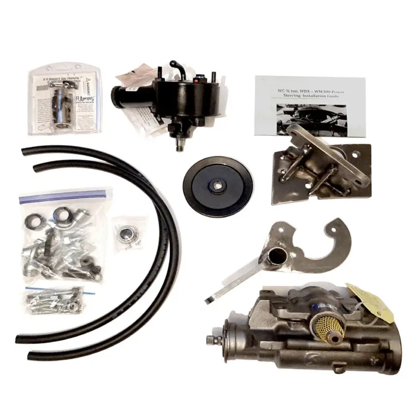 New 1 Ton Power Wagon & Wwii Wc 1/2 Ton Power Steering Kit - 230 Engine - Pwpsk-230 1