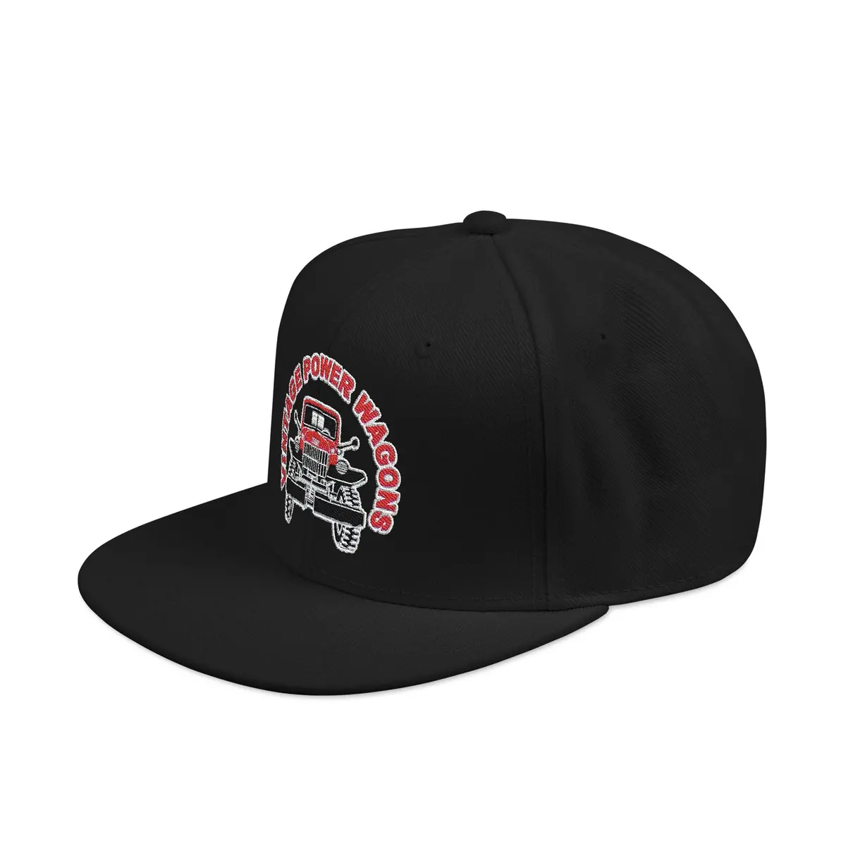 Vintage Power Wagons Logo (Embroidery) Snapback Cap 2