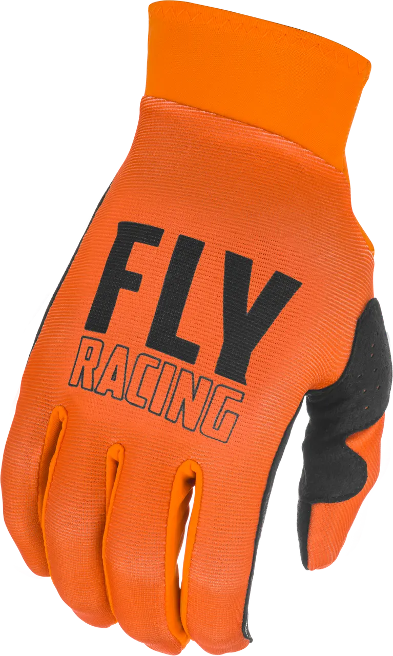 Fly 2022 Pro Lite Adult Motox Enduro Trials Gloves Orange/Black Medium 1