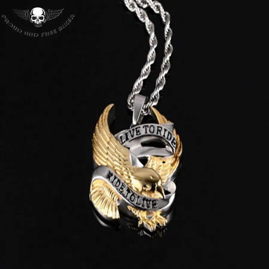 Live To Ride Pendant 2