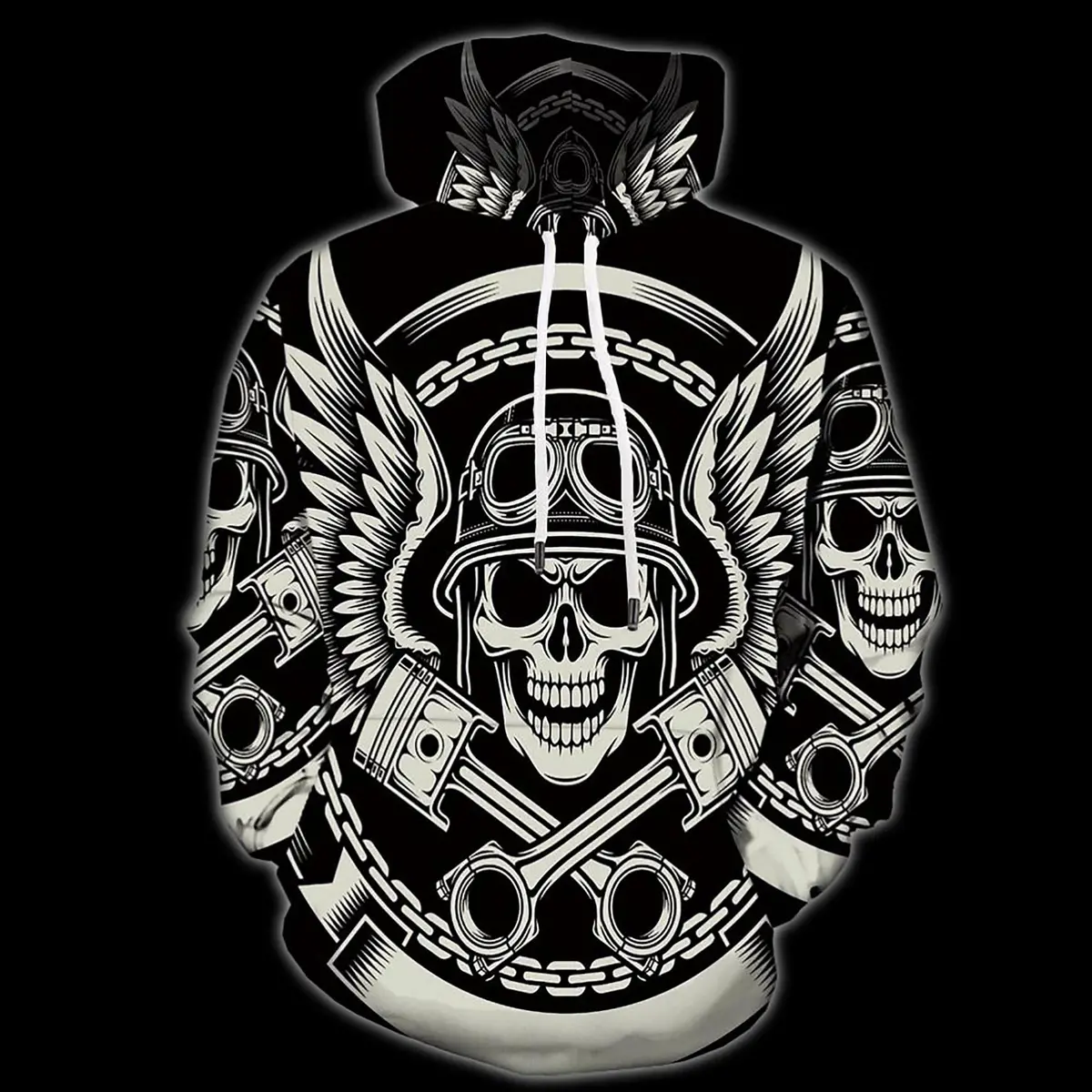 Dope Skull Hoodies 1
