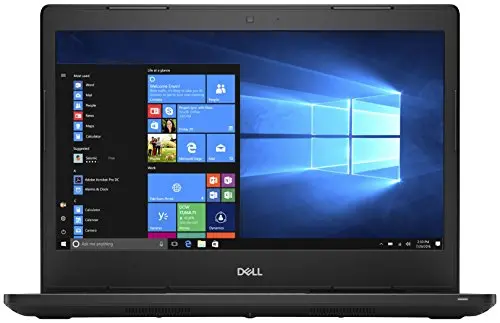 Dell 2Jvjk Latitude 3480, 14" Hd Laptop (Intel Core I3-7100U, 4Gb Ddr4, 500Gb Hard Drive, Windows 10 Pro) 1