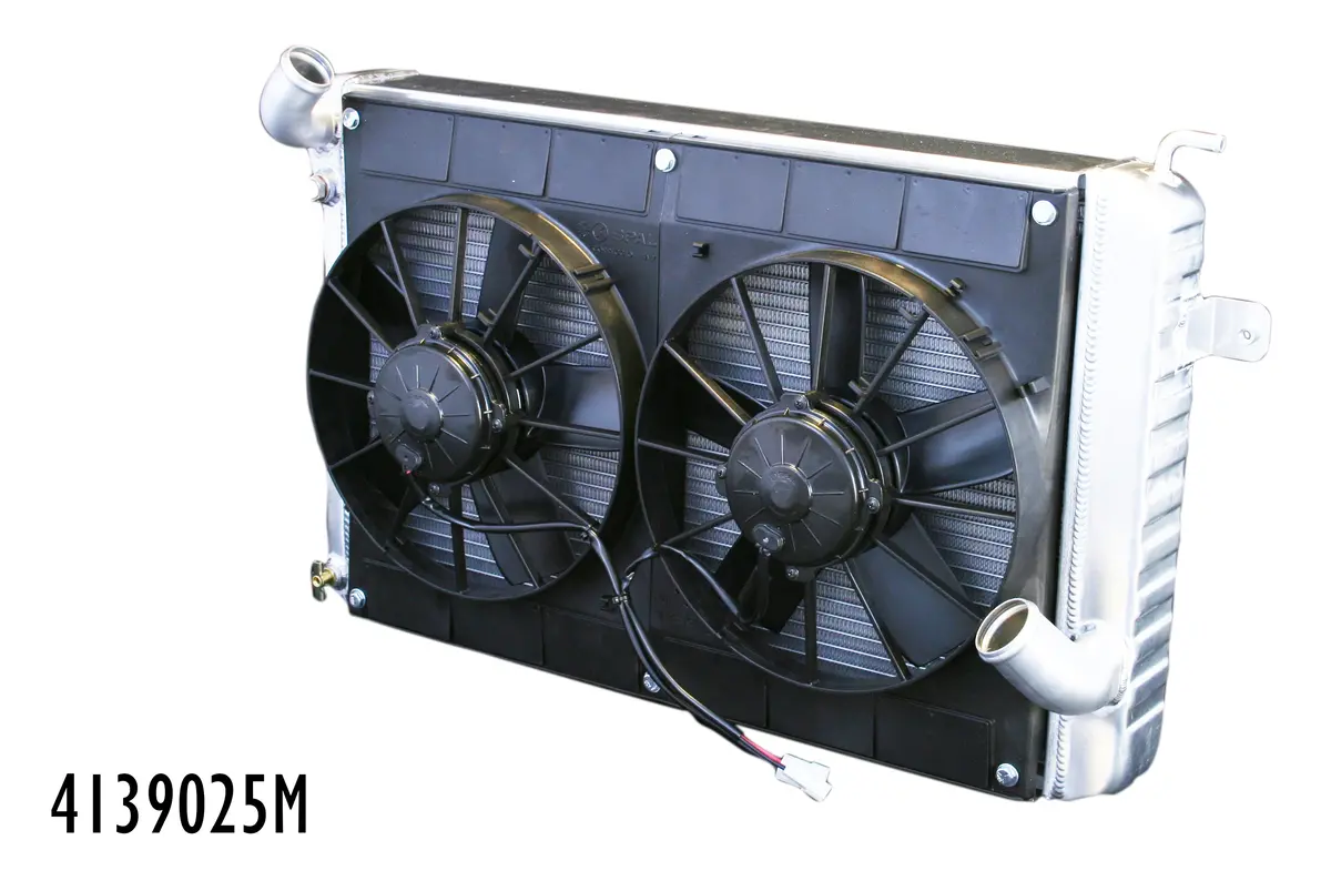 1966-1967 C2 Corvette Radiator - Modified 2