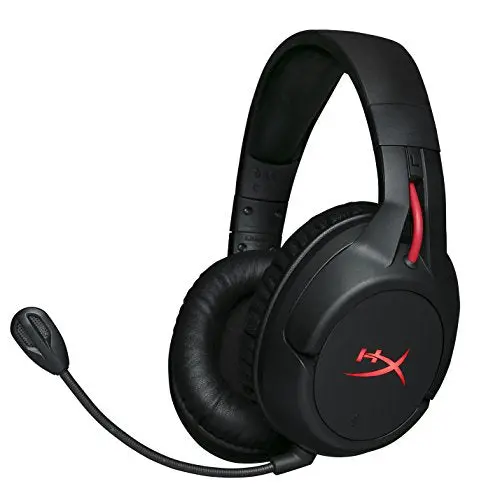 Hyperx Cloud Flight Wireless Gaming Headset - 30 Hour Battery Life - Immersive In Game Audio - Intuitive Audio And Mic Controls - Led Lighting Effects - Works With Pc/Ps4 (Hx-Hscf-Bk/Am) 1