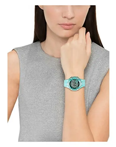 Armitron Sport Women's 45/7053Ltg Digital Light Green Resin Strap Watch 2