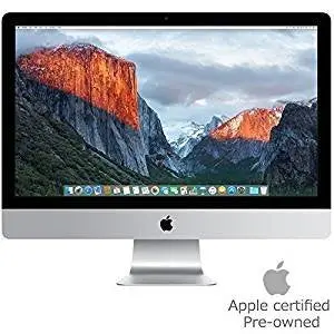 Apple Me087ll/A Imac 21.5" Aio Desktop, Intel Core I5-4570S Quad-Core 2.9Ghz, Nvidia Gt 750M 1Gb, 1Tb Sata, Macos 10.8 Mountain Lion (Certified Refurbished) 1