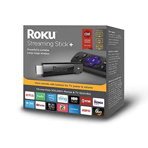 Roku Streaming Stick+ | Hd/4K/Hdr Streaming Device With Long-Range Wireless And Voice Remote With Tv Power And Volume 1
