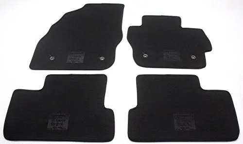 Mazdaspeed 3 2010-2012 New Oem Set Of Four Floor Mats Silver Stitching 1