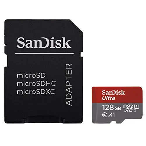 Sandisk 128Gb Ultra Microsdxc Uhs-I Memory Card With Adapter - 100Mb/S, C10, U1, Full Hd, A1, Micro Sd Card - Sdsquar-128G-Gn6ma 2