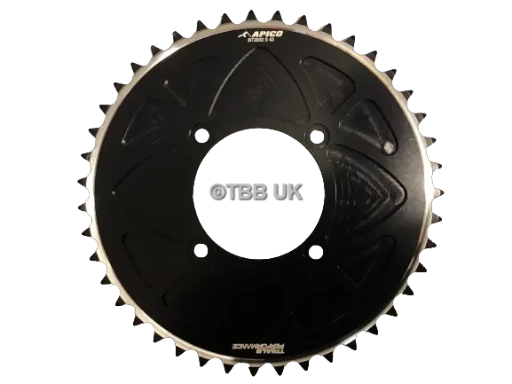 Apico 4 Bolt Rear Solid Type Trials Sprocket 42T Teeth 1
