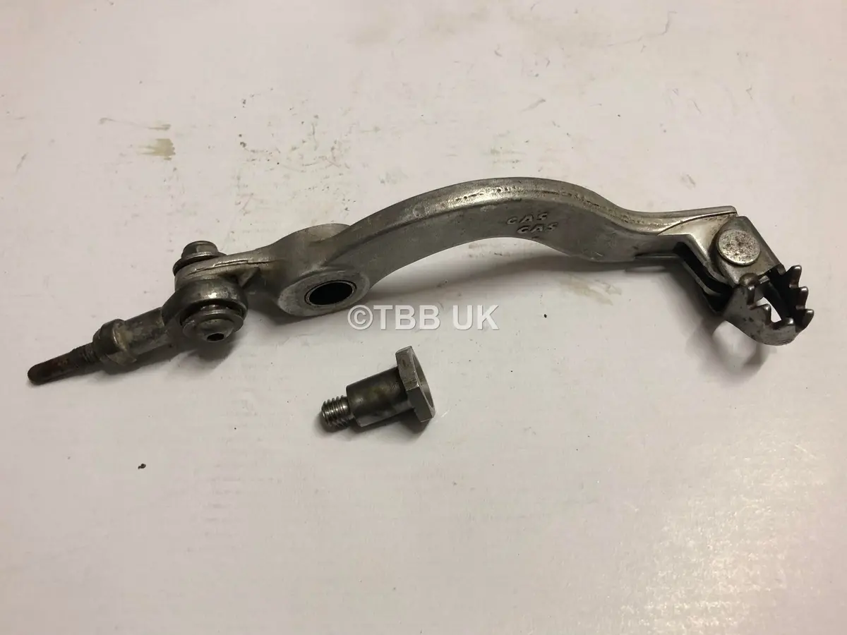 Used Genuine Gas Gas Txt & Txt Pro Rear Brake Lever Pedal Silver 2000-2008 1
