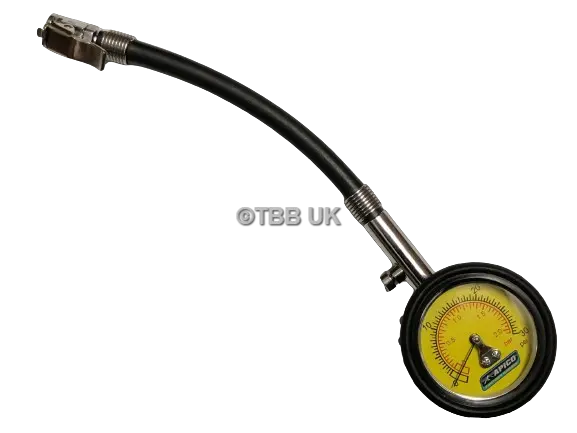 Apico Low Pressure Tyre Gauge 0-30Psi Trials Motox Enduro 1