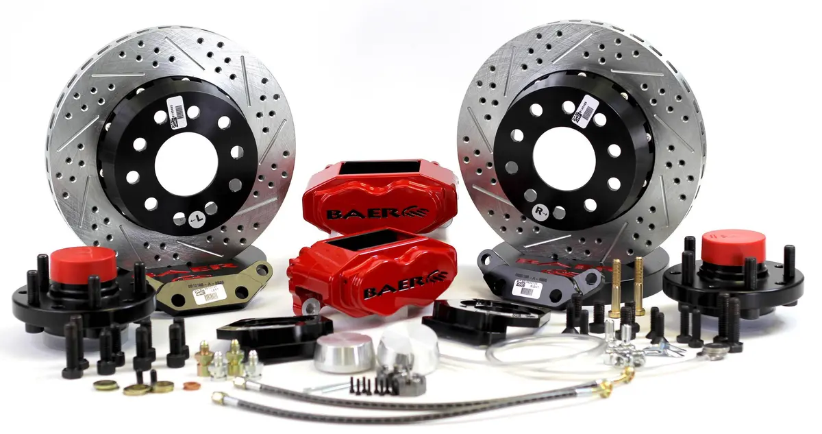 Baer Brakes 11" 4-Piston Front Brake Kit A/F/X Body - Camaro - Chevelle - Nova 1