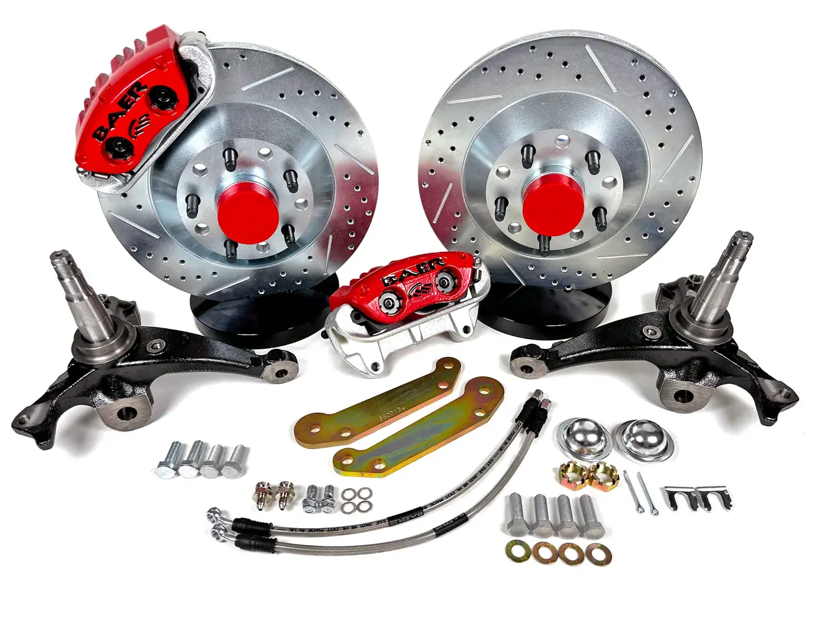 G-Body & S10 Classic Series Front Brake Kit - 13" 2-Piston By Baer Brakes 1