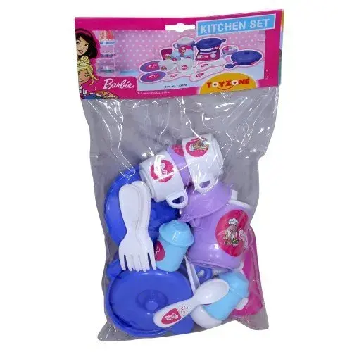 Toyzone Barbie Kitchen Set 45328 Role And Pretend Play Toys For Boys/Girls 2