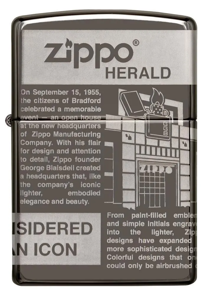 Zippo Newsprint Design 2