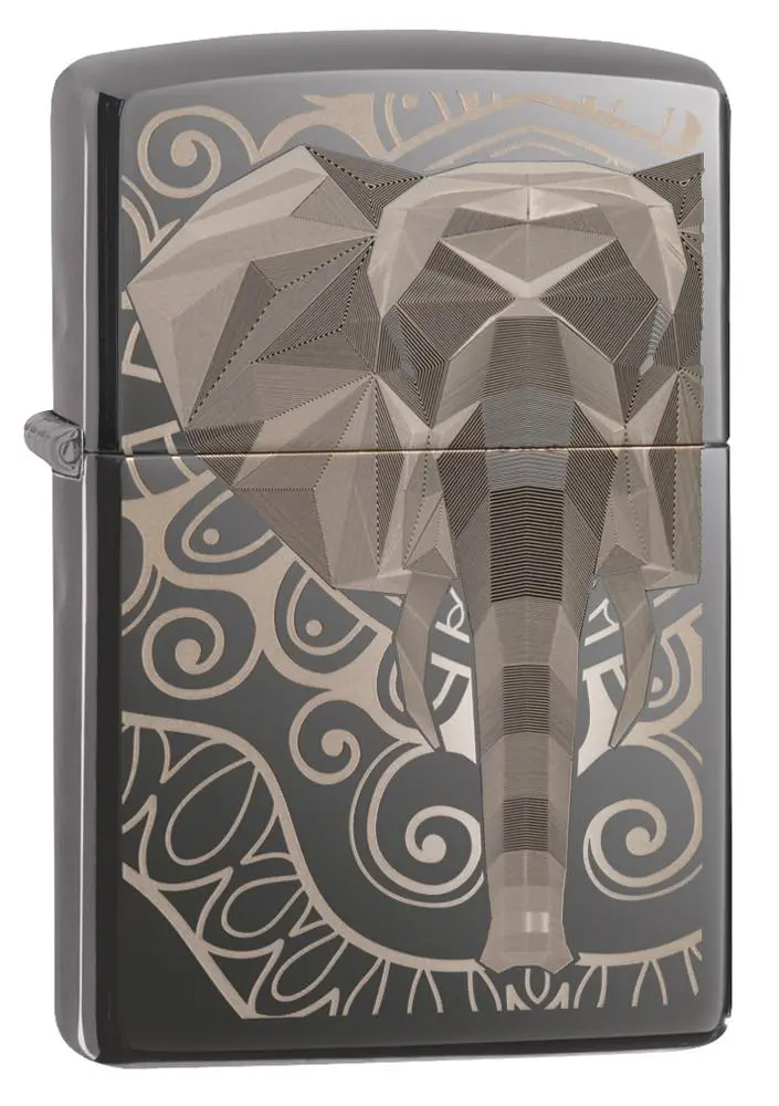 Elephant Fancy Fill Design 1