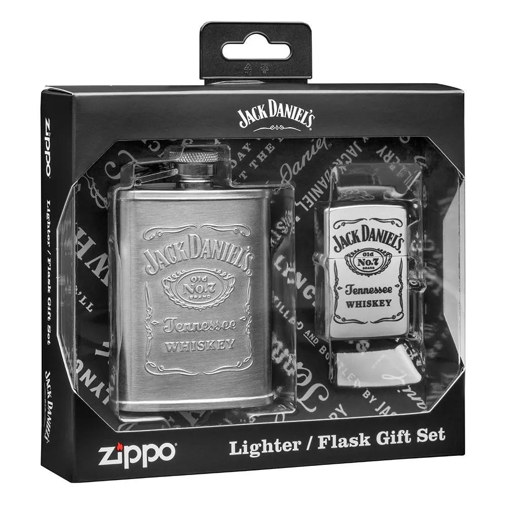 Jack Daniel's<Sup>®</Sup> Flask & Lighter Gift Set 1