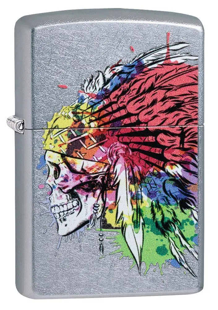 Skull With Headdress Design 1