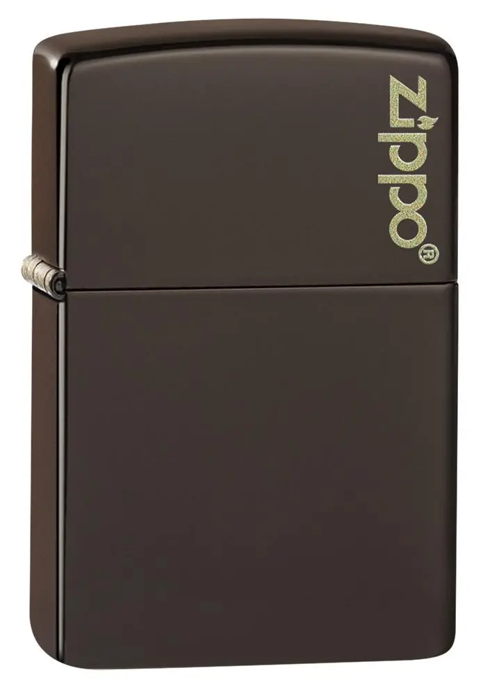 Classic Brown Zippo Logo 1
