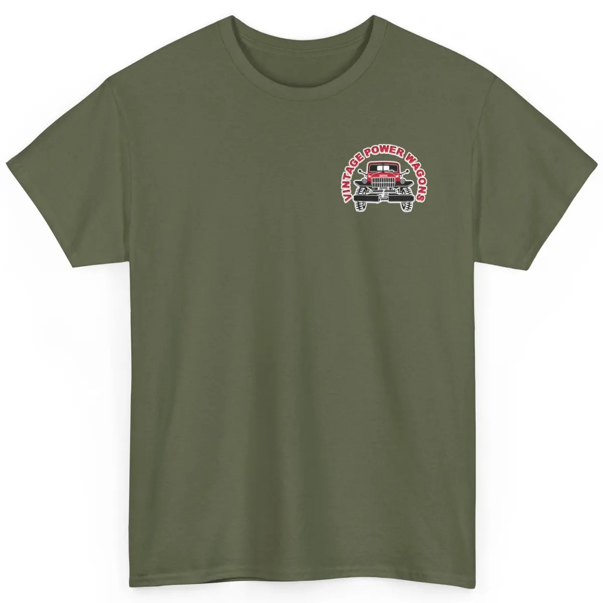 Dodge Truck Evolution Heavy Cotton T-Shirt - Image 3