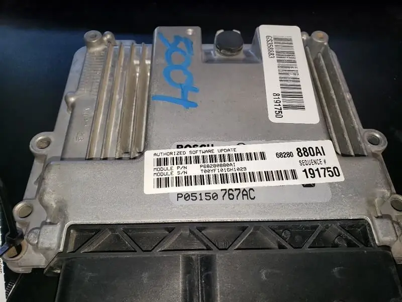 2016 Dodge Ram1500 3.0L Diesel Ecm. Part Number 05150767Ac Updated To 68280880Ai 1