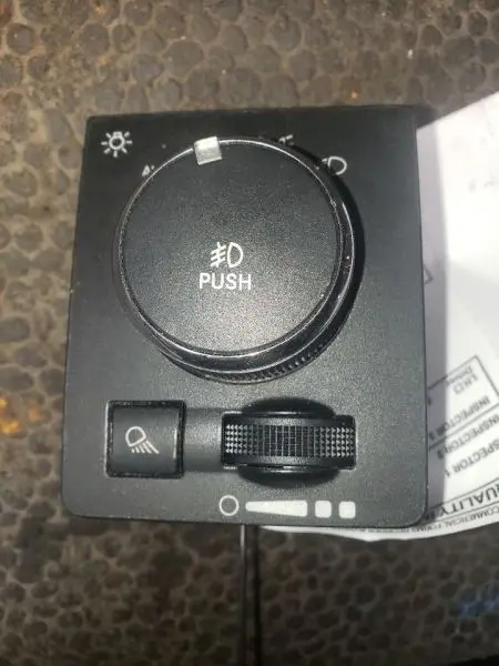 2011 Dodge Ram1500 Headlamp Switch. Part Number 4602918Aa 1