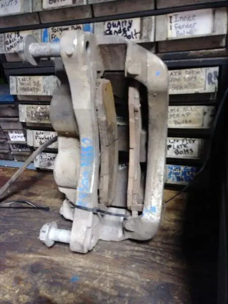 2012 Dodge Ram4500 Passenger Rear Brake Caliper. Part Number 68034096Ac 2