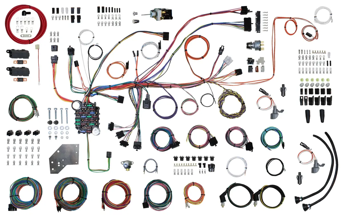 1947-55 Chevy Truck Classic Update Wiring Harness Kit By American Autowire 500467 1