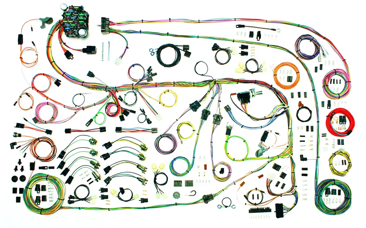 1967-75 Mopar A-Body Classic Update Wiring Harness Kit By American Autowire 510603 1