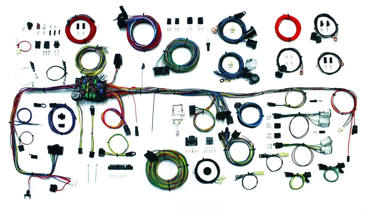 1983-87 Chevy Truck Classic Update Wiring Harness Kit By American Autowire 510706 2