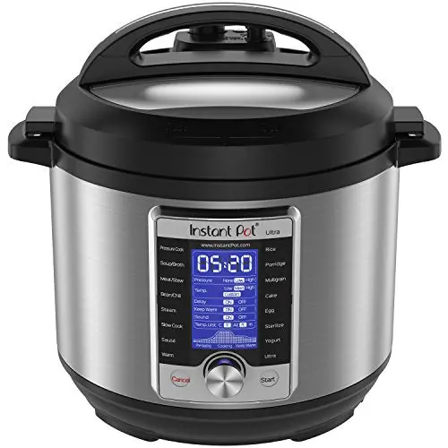 Instant Pot Ultra Electric Pressure Cooker, 6Qt 10-In-1, Stainless Steel (2017 Model) 1