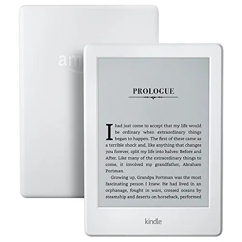 Kindle E-Reader - White, 6" Glare-Free Touchscreen Display, Wi-Fi - Includes Special Offers 2
