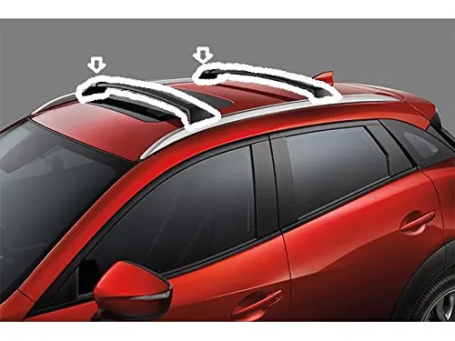 Mazda Cx-3 2016-2017 New Oem Roof Rack Cross Bars 0000-8L-S01 1
