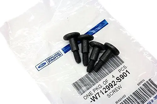 F150 F250 F350 Super Duty Tailgate Cover Screws Bolts Set Of (4) Oem W712992s901 1