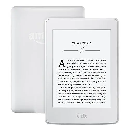 Kindle Paperwhite E-Reader - White, 6" High-Resolution Display (300 Ppi) With Built-In Light, Wi-Fi - Includes Special Offers 1