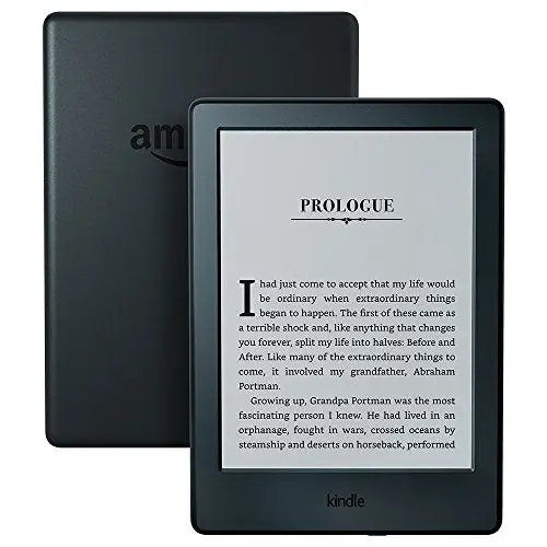 Kindle E-Reader - Black, 6" Glare-Free Touchscreen Display, Wi-Fi -  Includes Special Offers 1