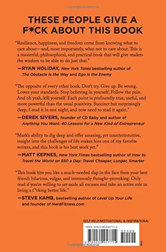 The Subtle Art Of Not Giving A F*Ck: A Counterintuitive Approach To Living A Good Life 2